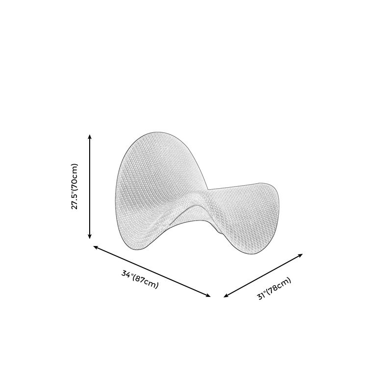 Designer Leisure Single Sofa Net Wohnzimmer Kunst Single Stuhl Nordic Lazy Modeling Chair