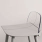 Modern Armless Backrest Counter Stool Iron Kitchen Bar Stool with Acrylic Seat and Pedal Clearhalo 'Bar Furniture' 'Bar Stools' 'bar_stools' 'furn' 'furn_bar_stools' 'Furniture' 'furniture_bar_stools' 'Kitchen & Dining Furniture' 1200x1200_c49f7e6b-6198-4d89-b857-08180ab20dc0
