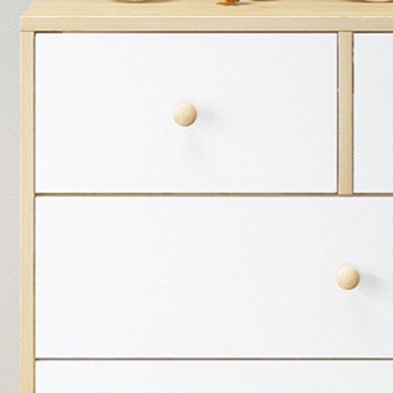 Contemporary Wooden Rectangle Accent Chest with Drawers Chest Clearhalo 'Cabinets & Chests' 'cabinets_chests' 'furn' 'furn_cabinets_chests' 'Furniture' 'Living Room Furniture' 1200x1200_c4a44f33-6dd7-4978-99df-c2ffbfb6d7b1