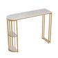 Contemporary Bistro Bar Desk Storage Living Room Gold Bistro Bar Table Clearhalo 'Bar Furniture' 'Bar Tables' 'bar_tables' 'furn' 'furn_bar_tables' 'Furniture' 'Kitchen & Dining Furniture' 1200x1200_c4a5b3b2-46df-4a79-9a56-addf61d3cd4e