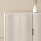 Soggiorno 3 cassetti Sideboard White Glam Stile a buffet
