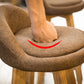Contemporary Solid Wood Swivel Barstool Bristol Bar Stool with Footrest and Low Back Clearhalo 'Bar Furniture' 'Bar Stools' 'bar_stools' 'furn' 'furn_bar_stools' 'furniture_bar_stools' 'Kitchen & Dining Furniture' 'kitchen&dining_furn' 'kitchen' 'kitchen_furn' Furniture' 1200x1200_c4a73623-c9da-4433-917e-1c7fe3c0f9f4