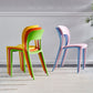 Plastic Stackable Dining Side Chairs Open Back Armless Dining Chair (Set of 4) Clearhalo ' kitchen&dining_furn' 'Dining Chairs' 'Dining Tables & Seating' 'dining_chair' 'furn' 'furn_dining_chair' 'Furniture' 'furniture_dining_chair' 'Kitchen & Dining Furniture' 'kitchen' 1200x1200_c4abb990-a91a-4511-b77b-7e9e1b441cce