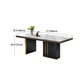 Glam 1/4/6/7/9 Pieces Dining Set Rectangle Stone Dining Table Furniture for Dining Room Clearhalo 'Dining Room Sets' 'Dining Tables & Seating' 'dining_room_set' 'furn' 'furn_dining_room_set' 'Furniture' 'furniture_dining_room_set' 'Kitchen & Dining Furniture' 'kitchen&dining_furn' 'kitchen' 1200x1200_c4ac7e38-7618-466c-8897-a0a14a3e70d3