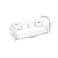 Storage Sectional Sofa Set Square Arm Silver Sectional Sofa with Chaise Clearhalo 'Furniture' 'furniture_sectionals' 'kitchen' 'kitchen_sectionals' 'Living Room Furniture' 'Sectionals' 1200x1200_c4ad5c97-0005-4692-9dcb-110dacd0b125