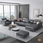 Dark Gray Modern Pillow Top Arm Sectional with Removable Cushions for Living Room Clearhalo 'furn' 'furn_sectionals' 'Furniture' 'furniture_sectionals' 'kitchen' 'kitchen_sectionals' 'Living Room Furniture' 'Sectionals' 1200x1200_c4af745a-b4e9-4a35-80ab-65983de0aec5