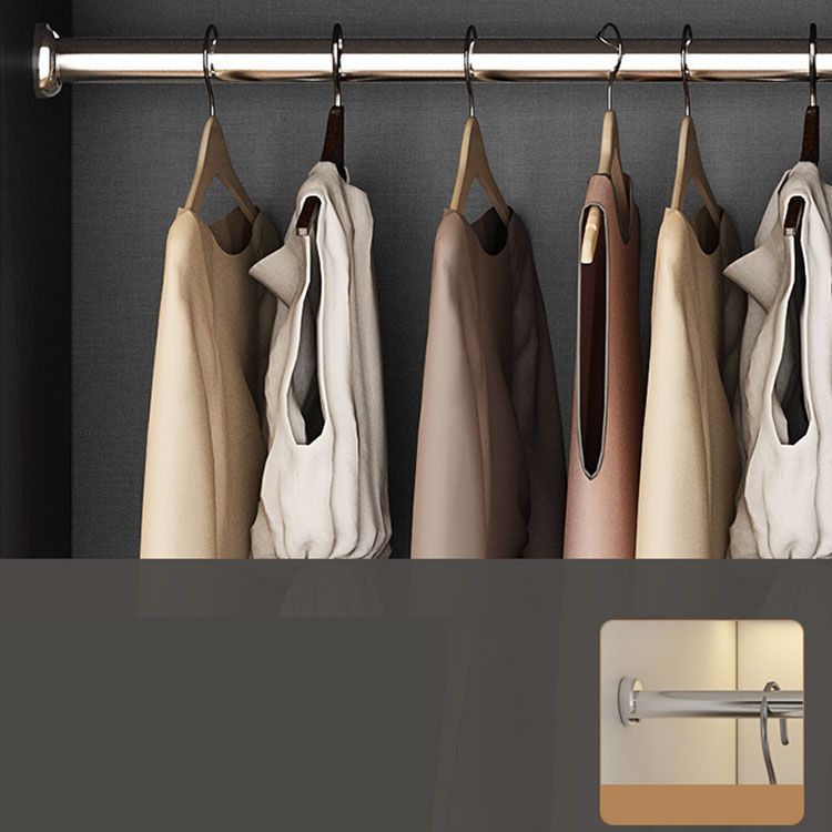 Modern Glass Wardrobe Wardrobe Armoire Wardrobe Cabinet for Home