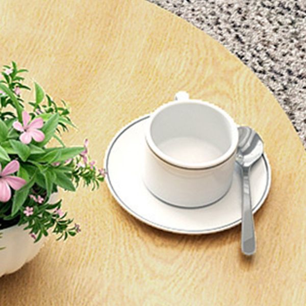 Mesa de comedor de acabado de madera ligera con sillas de madera 1/2/3/4 piezas de comedor moderno