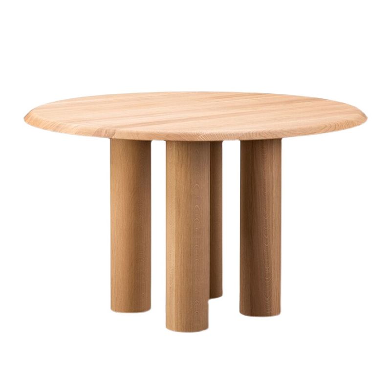 Solid Wood Dining Table Simplicity Fixed Table for Dining Room Clearhalo 'Dining Tables & Seating' 'Dining Tables' 'dining_table' 'furn' 'furn_dining_table' 'Furniture' 'furniture_dining_table' 'Kitchen & Dining Furniture' 'kitchen' 'kitchen_dining_table' 1200x1200_c4bb1d86-a894-40c5-a558-63133a45ad89