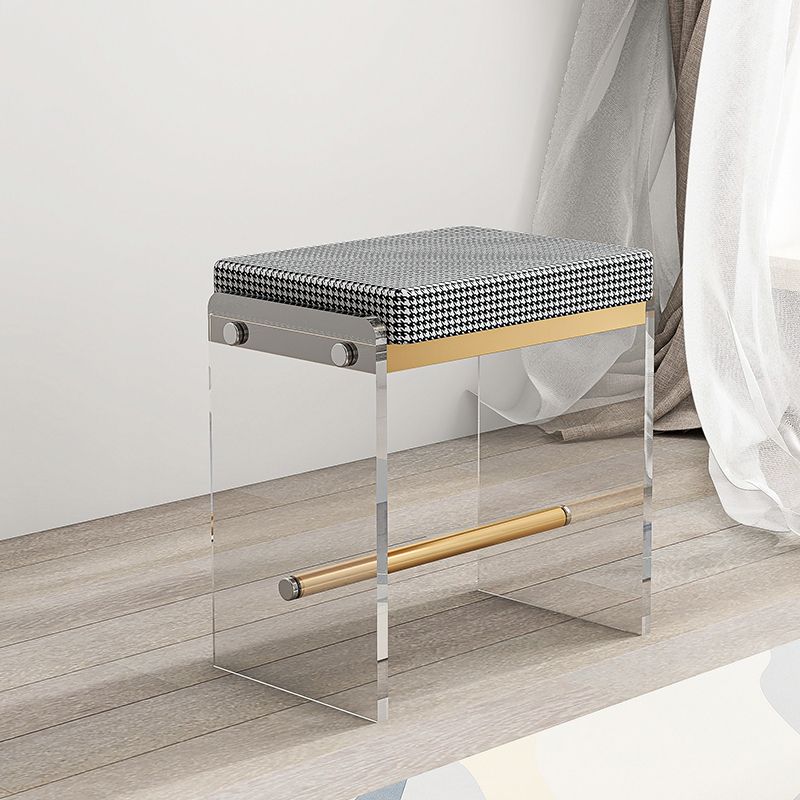 Zeitgenössischer 3 Schubladen Make -up Vanity Set Schwarz Waschtisch