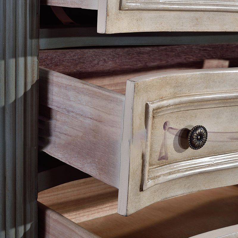 Comercio de madera de lencería vertical tradicional para el dormitorio