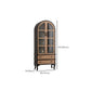 Traditional Display Stand Solid Wood Glass Doors Hutch Cabinet for Bedroom Clearhalo 'Display & China Cabinets' 'display_china_cabinets' 'furn' 'furn_display_china_cabinets' 'Furniture' 'Kitchen & Dining Furniture' 1200x1200_c4c50e90-e281-4e56-b097-7bfd32591787