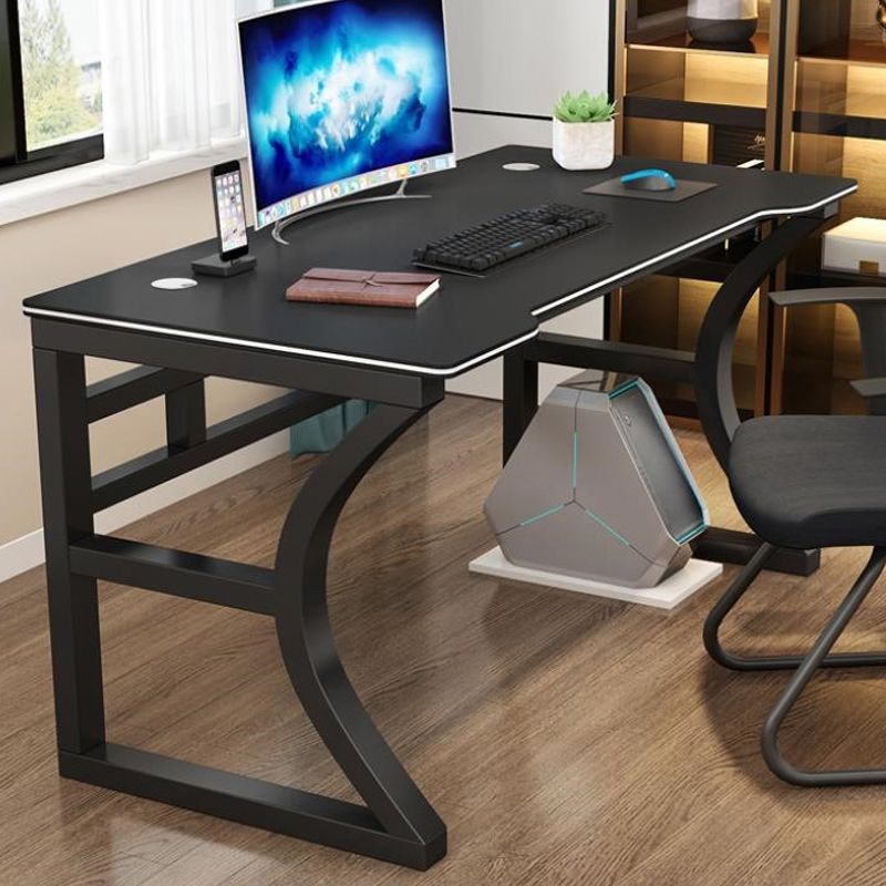 Eigentijdse Office Desk Antique Finish Computer Desk met metalen benen