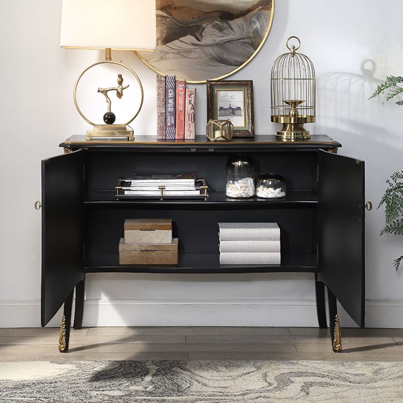 Chox de almacenamiento tradicional dormitorio de almacenamiento de madera sólida con cajones