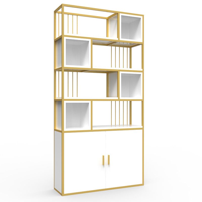 グラムメタルとウッドシェルフブックケースオープンフロアブックシェルフホーム用