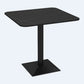 Industrial Dining Table Black Sintered Stone Table with Black Metal Base for Dining Room Clearhalo ' dining_table' 'Dining Tables & Seating' 'Dining Tables' 'furn' 'furn_dining_table' 'Furniture' 'furniture_dining_table' 'Kitchen & Dining Furniture' 'kitchen&dining_furn' 'kitchen' 'kitchen_dining_table' 1200x1200_c4cd8dc4-ef0a-40c3-a805-f9dd79638d02