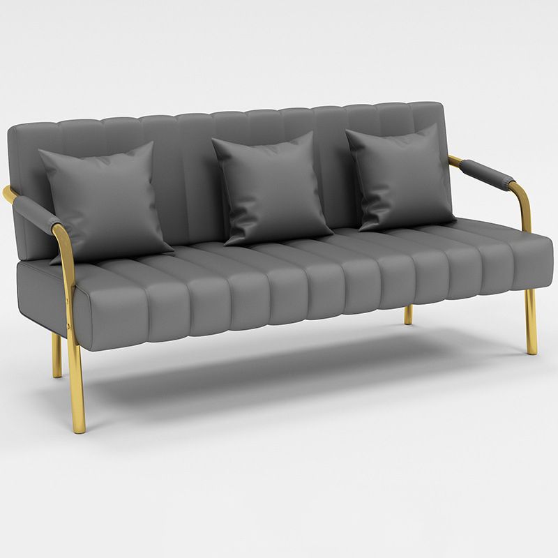 Modern Standard Metal Legs Sofa Macaroon Fabric Sofa for Apartment Clearhalo 'furn' 'furn_sofas' 'Furniture' 'furniture_sofas' 'kitchen' 'kitchen_sofas' 'Living Room Furniture' 'Sofa' 'sofas' 1200x1200_c4cebee2-e39a-46b7-80ed-81857ab4d653