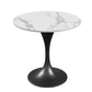 Modern Style Sintered Stone Dining Set Round 1/3/4/5 Pieces Dining Set for Home Use Clearhalo 'Dining Room Sets' 'Dining Tables & Seating' 'dining_room_set' 'furn' 'furn_dining_room_set' 'Furniture' 'Kitchen & Dining Furniture' 1200x1200_c4cf6360-577f-4d98-bb22-106d82ccda17