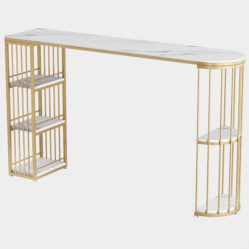 Modern Bistro Bar Table Storage Sintered Stone Bar Table for Living Room Clearhalo 'Bar Furniture' 'Bar Tables' 'bar_tables' 'furn' 'furn_bar_tables' 'Furniture' 'Kitchen & Dining Furniture' 1200x1200_c4d53e5e-d236-4fe4-8eee-d105c74a08c9