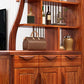 Solid Wood Cabinet in Brown 78.74" Tall Accent Cabinet with Drawers and Shelves Clearhalo 'Cabinets & Chests' 'cabinets_chests' 'furn' 'furn_cabinets_chests' 'Furniture' 'Living Room Furniture' 1200x1200_c4dd6434-0554-4e3b-8590-adf0ecf14f2c