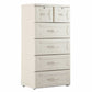 Plastic Storage Cabinet with Drawers Modern Cabinet for Home