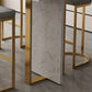 Modern Bar Table Set 1/2/5 Pcs Faux Marble Rectangular Bar Set for Indoor Clearhalo 'Bar Furniture' 'furn' 'furn_home_bar_bar_sets' 'Furniture' 'Home Bars & Bar Sets' 'home_bar_bar_sets' 'Kitchen & Dining Furniture' 1200x1200_c4dfeffa-7de2-455e-91c0-2951e3bb9648