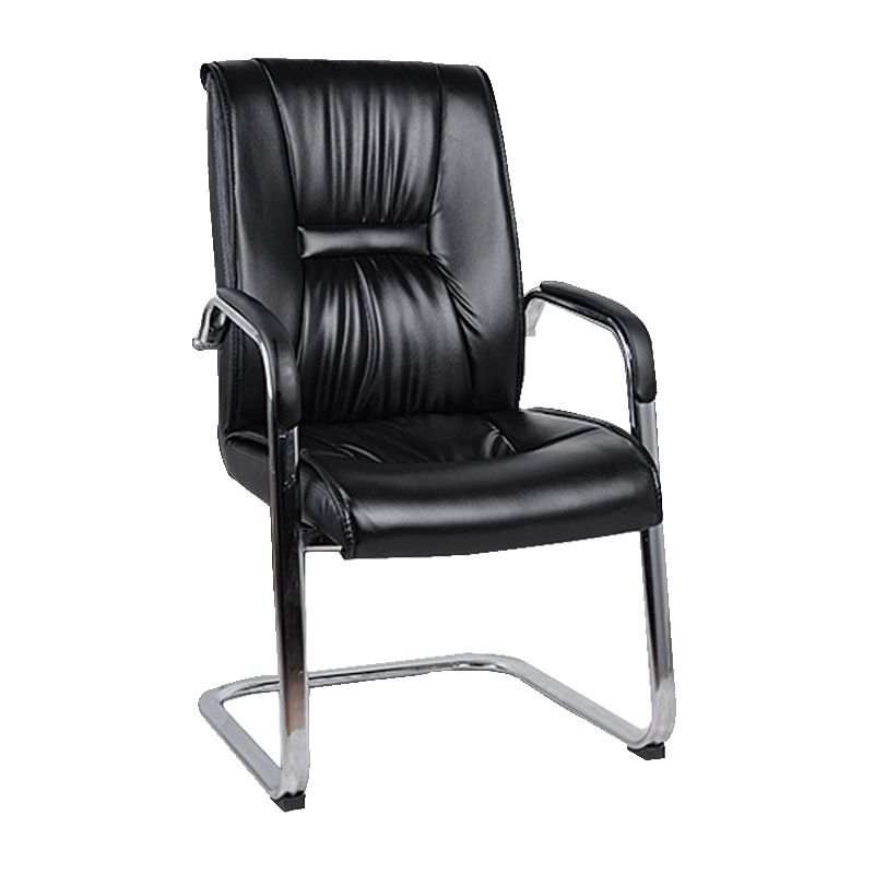 22 Inch Wide Arm Chair Contemporary Black No Wheels Desk Chair Clearhalo 'furn' 'furn_office_chair' 'Furniture' 'Office Chairs' 'Office Furniture' 'office_chair' 1200x1200_c4e146c6-8409-44ea-9b55-7bb03d214b36