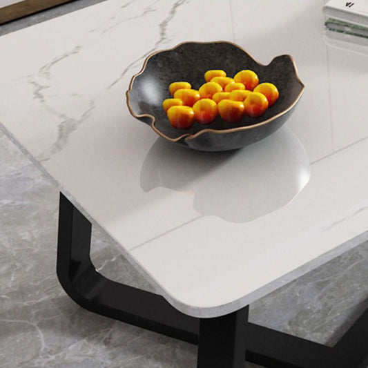 グラム長方形カクテルテーブルシングルストーンコーヒーカクテルテーブル