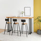 Contemporary Rectangle Bar Counter Table Wooden Dining Table for Kitchen Clearhalo 'Bar Furniture' 'Bar Tables' 'bar_tables' 'furn' 'furn_bar_tables' 'Furniture' 'furniture_bar_tables' 'Kitchen & Dining Furniture' 1200x1200_c4e30aa3-56ea-4aa2-bfb6-fb996c466ae3