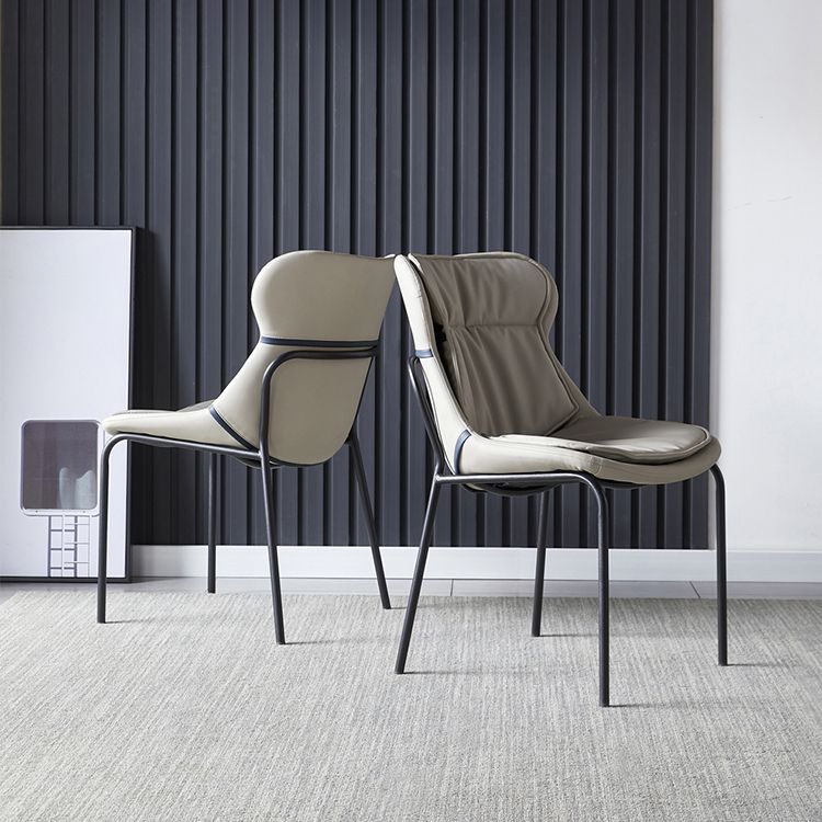 Modern Upholstered Side Dining Chairs Side Chair with Metal Legs (Set of 2) Clearhalo ' kitchen&dining_furn' 'Dining Chairs' 'Dining Tables & Seating' 'dining_chair' 'furn' 'furn_dining_chair' 'Furniture' 'furniture_dining_chair' 'Kitchen & Dining Furniture' 'kitchen' 1200x1200_c4e4aebd-4ab7-4779-afca-2af6a73b402a