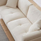 White Tuxedo Arm Sofa Contemporary Sofa with Bolster Pillows for Living Room Clearhalo 'furn' 'furn_sofas' 'Furniture' 'Living Room Furniture' 'Sofa' 'sofas' 1200x1200_c4e4c047-cb66-4e2d-9d4c-0254d5a45937