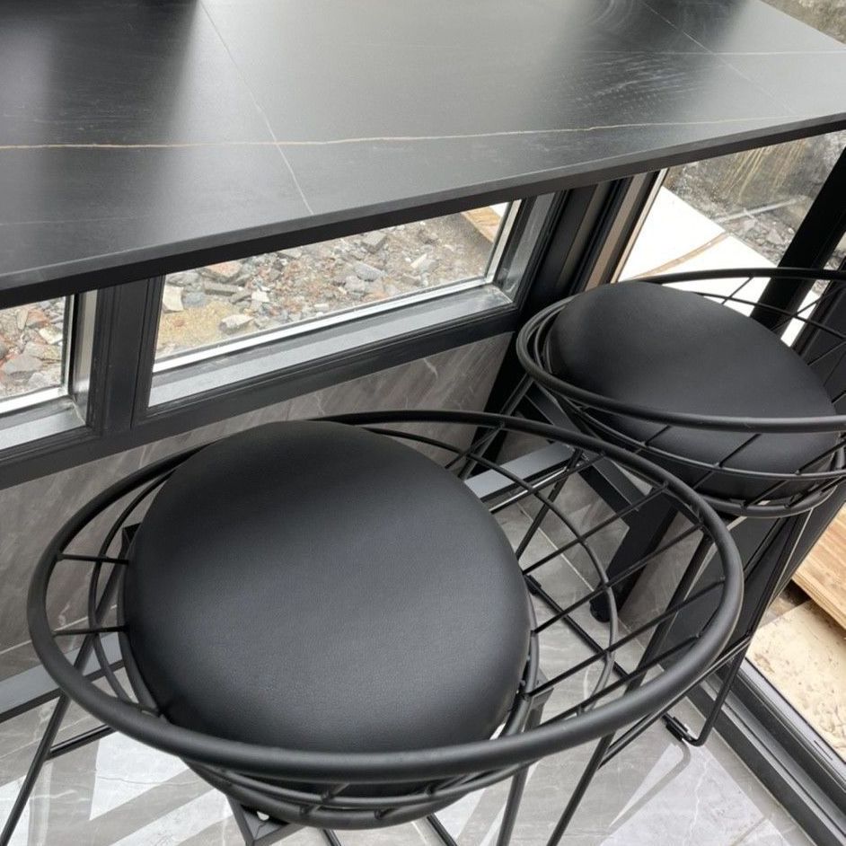 Modern Rectangle Top Counter Table 42-inch Height Table for Dining Room Clearhalo 'Bar Furniture' 'Bar Tables' 'bar_tables' 'furn' 'furn_bar_tables' 'Furniture' 'furniture_bar_tables' 'Kitchen & Dining Furniture' 1200x1200_c4e8072e-103b-44ea-b545-8dc0268af2f7