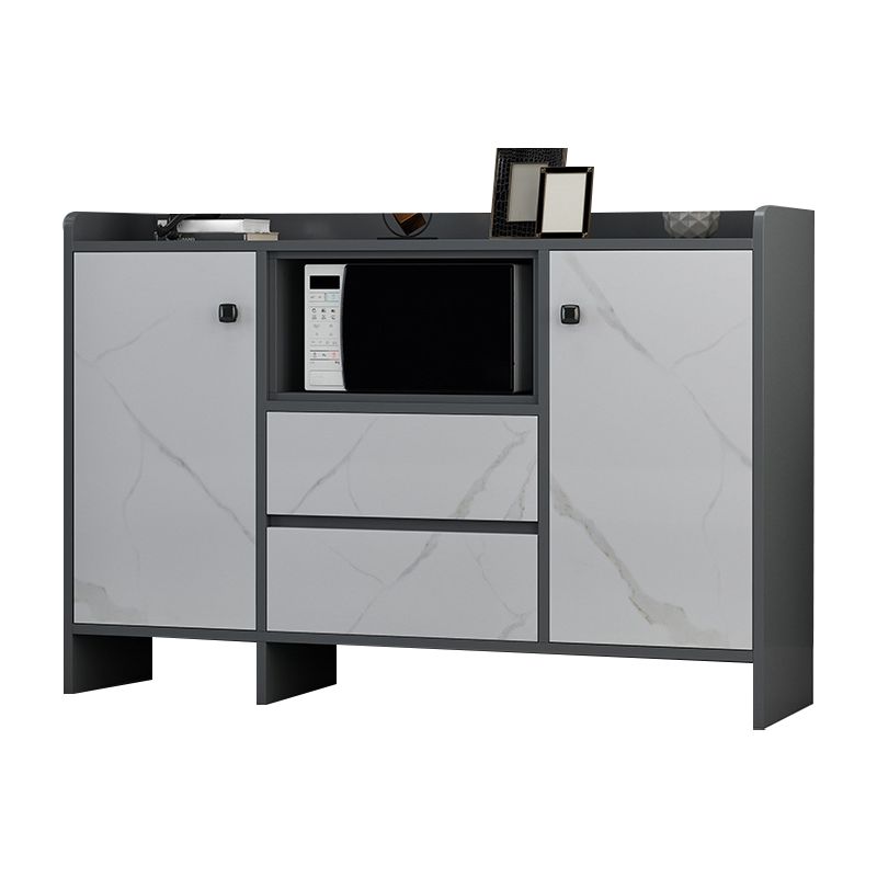 Sideboard Glam Sideboard in legno artificiale con porta per soggiorno