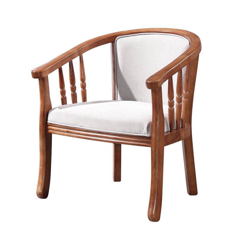 Traditional Wood Dining Arm Chairs Linen Fabric Dining Chair for Restaurant Use Clearhalo ' kitchen&dining_furn' 'Dining Chairs' 'Dining Tables & Seating' 'dining_chair' 'furn' 'furn_dining_chair' 'Furniture' 'furniture_dining_chair' 'Kitchen & Dining Furniture' 'kitchen' 1200x1200_c4edf450-047b-4ca7-b984-bb3f03e0255f