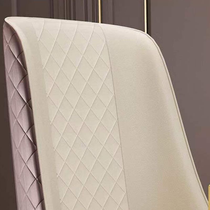 Nordic Glam Style Dining Chairs Wooden Dining Armless Side Chair for Kitchen (Set of 2) Clearhalo ' kitchen&dining_furn' 'Dining Chairs' 'Dining Tables & Seating' 'dining_chair' 'furn' 'furn_dining_chair' 'Furniture' 'furniture_dining_chair' 'Kitchen & Dining Furniture' 'kitchen' 1200x1200_c4eefca8-c59a-42bb-977a-6e33c95e245c