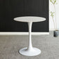 Round Sintered Stone White Dining Table Minimalist Tulip Base Table for Dining Room Clearhalo ' dining_table' 'Dining Tables & Seating' 'Dining Tables' 'furn' 'furn_dining_table' 'Furniture' 'furniture_dining_table' 'Kitchen & Dining Furniture' 'kitchen&dining_furn' 'kitchen' 'kitchen_dining_table' 1200x1200_c4f06992-2307-459a-8398-e69ce85763e5