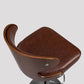 Modern Backrest Liftable Stool Steel Household Bar Stool with Cushion and Pedal Clearhalo 'Bar Furniture' 'Bar Stools' 'bar_stools' 'furn' 'furn_bar_stools' 'furniture_bar_stools' 'Kitchen & Dining Furniture' 'kitchen&dining_furn' 'kitchen' 'kitchen_furn' Furniture' 1200x1200_c4f11ca9-e99a-4161-98e0-6753c457fe8a