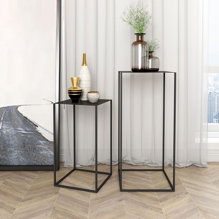 Carré de table de table de table de table de base de table d'appoint de style moderne médiéval