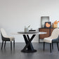 Contemporary Sintered Stone Table Standard Round Dining Table with Pedestal Base Clearhalo ' dining_table' 'Dining Tables & Seating' 'Dining Tables' 'furn' 'furn_dining_table' 'Furniture' 'furniture_dining_table' 'Kitchen & Dining Furniture' 'kitchen&dining_furn' 'kitchen' 'kitchen_dining_table' 1200x1200_c4f9b795-41e6-440a-9f8f-bb03e2fb1b3f