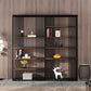 4-Shelf Metal Standard Bookcase Industrial Bookcase for Home Office Clearhalo 'Bookcases' 'furn' 'furn_bookcases' 'Furniture' 'furniture_bookcases' 'kitchen' 'kitchen_bookcases' 'Living Room Furniture' 'Office Furniture' 1200x1200_c4fa3f20-7d69-4ebf-8f67-1d7c1ccd867e