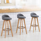 Contemporary Style Low Back Bar-stool Wooden Bar Stool for Restaurant Clearhalo 'Bar Furniture' 'Bar Stools' 'bar_stools' 'furn' 'furn_bar_stools' 'Furniture' 'furniture_bar_stools' 'Kitchen & Dining Furniture' 1200x1200_c4fa9a2c-f703-4797-aded-093c7781017d