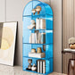 Glam Standard Acryl Bookshelf Gesloten Back -boekenkast met planken