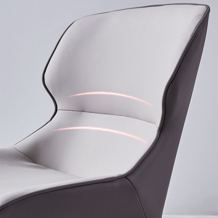 Industrial Indoor Arm Chair Wingback Metal Upholstered Dining Room Chair (Set of 2) Clearhalo ' kitchen&dining_furn' 'Dining Chairs' 'Dining Tables & Seating' 'dining_chair' 'furn' 'furn_dining_chair' 'Furniture' 'furniture_dining_chair' 'Kitchen & Dining Furniture' 'kitchen' 1200x1200_c4fcc461-d750-40af-95f7-6ef9bdb404b8