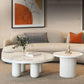 Contemporary Round Coffee Table Set Pedestal Wood Cocktail Table Clearhalo 'Coffee & Accent Tables' 'Coffee Tables' 'coffee_tables' 'furn' 'furn_coffee_tables' 'Furniture' 'Living Room Furniture' 1200x1200_c4ff89e1-5e49-4a36-a851-bffba468c0ed