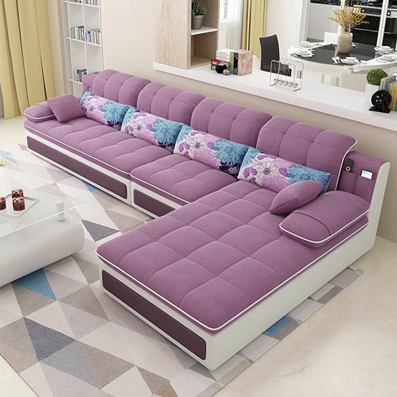 Cuscino contemporaneo top braccio stazionario soggiorno divano chaise