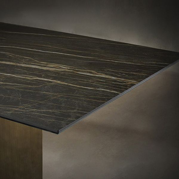 Metal Traditional Luxury Rectangle Table Sintered Stone Dining Table for Home Clearhalo ' dining_table' 'Dining Tables & Seating' 'Dining Tables' 'furn' 'furn_dining_table' 'Furniture' 'furniture_dining_table' 'Kitchen & Dining Furniture' 'kitchen&dining_furn' 'kitchen' 'kitchen_dining_table' 1200x1200_c501730a-fa09-490b-a969-6bb15fc1604a