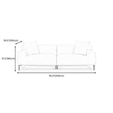 Tight Back Recessed Arm Sofa with Down Fill Cushions for Apartment and Living Room Clearhalo 'furn' 'furn_sofas' 'Furniture' 'furniture_sofas' 'kitchen' 'kitchen_sofas' 'Living Room Furniture' 'Sofa' 'sofas' 1200x1200_c5038b01-7694-4bbe-8648-38f2bc5ccf1a