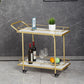 27.55" High Rolling Contemporary Prep Table Stone Prep Table for Restaurant