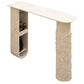 Free Form Bar Table Set 1/2 Pcs Stone Top Bar Table and Solid Wood Stools Clearhalo 'Bar Furniture' 'furn' 'furn_home_bar_bar_sets' 'Furniture' 'Home Bars & Bar Sets' 'home_bar_bar_sets' 'Kitchen & Dining Furniture' 1200x1200_c50c7ff5-bd81-4bd7-8946-ab3495a9665a