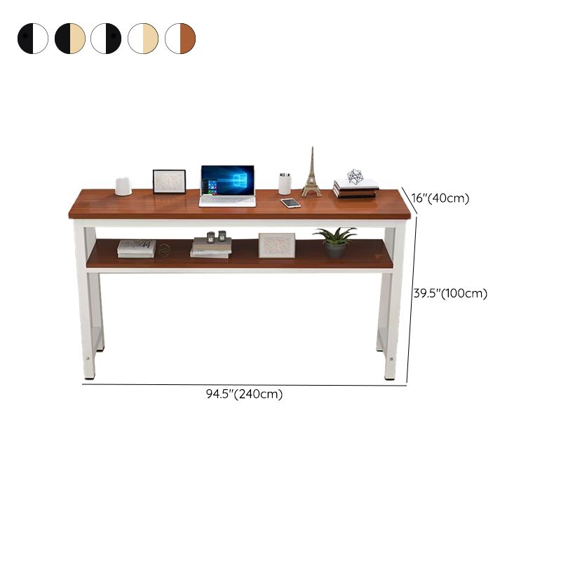 Contemporary Rectangle Bar Table with Storage for Kitchen Dining Room ...